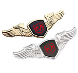 Dodge Metal Wings Car Front Emblem Badge Sticker Decal