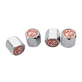 4pcs/set MG Car Air Valve Stem Cap Auto Tyre Valve Covers