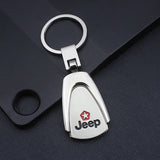 Jeep Metal Car Logo Keychain