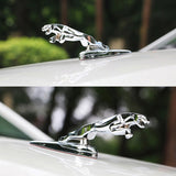 Jaguar Angle Wings Metal Car Front Hood Bonnet Sticker Emblem Badge