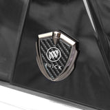 Buick Shield Carbon Fiber Car Side Window Sticker Emblem Badge Decal