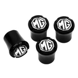 4pcs/set MG Logo Car Air Valve Stem Caps Auto Tyre Valve Covers