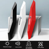 6pcs Volvo TPU Car Door Anti-collision Protective Stickers Bumper Strip Decal