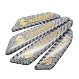4pcs/set Suzuki Carbon Fiber Car Door Anti-Scratch Sticker Door Side Protection Bumper Strips