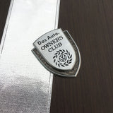 VW Metal Shield Car Rear Sticker Auto Window Emblem Badge Decal