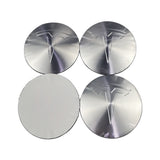 4pcs/set 56mm/65mm Tesla Car Wheel Center Hub Sticker Decal