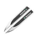 2pcs Skoda VRS Logo Metal Car Side Fender Emblem Stickers
