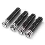 4pcs/set Holden Logo Carbon Fiber Car Door Bolt Lock Pins Gate Lock Screws