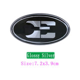 KIA Elliptical Metal Car Window Sticker Emblem Badge Decal