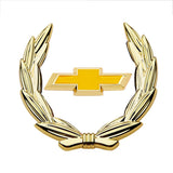 Chevrolet Wheat Metal Car Window Sticker Emblem Badge Decal