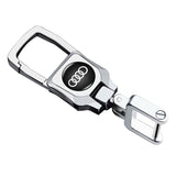 Audi Car Logo Metal Keychain