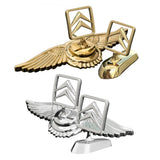Citroen DS Metal Wings Car Front Hood Sticker Emblem Badge