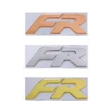 SEAT FR Logo Metal Car Rear Emblem Bagde Sticker Decal