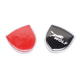 2PCS Ford Wolf Metal Car Side Sticker Auto Emblem Badge Decal