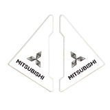 2PCS Mitsubishi Car Door Corner Edge Cover Anti-Scratch Protective Sticker