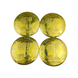4pcs/set 56/75mm Mercedes Benz AMG Brabus Apple Tree Car Wheel Center Hub Cap Sticker Decal