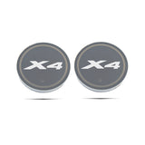 2pcs BMW E28 E30 E34 E36 E39 E46 E52 E53 E60 E61 E62 Logo Car Water Coasters 7-color LED Light Cup Mat Holder