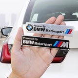 BMW M Power Alpina Hamann AC SCHNITZER Hartge Logo Aluminum Alloy Car Body Sticker Nameplate Rear Emblem Badge Decal