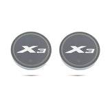 2pcs BMW E28 E30 E34 E36 E39 E46 E52 E53 E60 E61 E62 Logo Car Water Coasters 7-color LED Light Cup Mat Holder