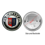 1PC 82mm BMW Logo Car Front Hood Emblem Rear Badge Decal