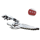Jaguar Angle Wings Metal Car Front Hood Bonnet Sticker Emblem Badge