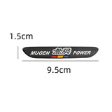 1PC Honda Mugen Logo Metal Car Sticker Badge Decal