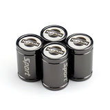 4pcs Nissan Logo Car Tire Valve Caps