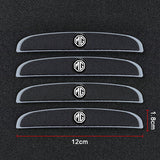 4pcs/set MG Car Door Mirror Side Anti Collision Sticker Bumper Strips