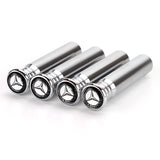 4pcs/set Mercedes Benz AMG Barbus Lorinser Carlsson Logo Car Door Bolt Lock Pins Gate Lock Screws