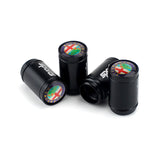 4pcs/set Alfa Romeo Logo Sport Matte Car Air Valve Stem Caps Auto Tyre Valve Covers