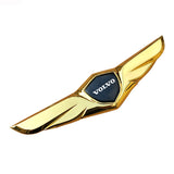 Volvo Metal Wings Car Front Hood Sticker Emblem Badge Decal