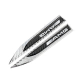 2pcs Mercedes Benz AMG Logo Metal Car Side Fender Emblem Stickers