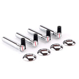 4pcs/set Vespa Logo Car Door Bolt Lock Pins Gate Lock Screws