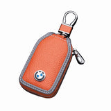 BMW Cowhide Car Key Wallet Car Key Bag Cover Case