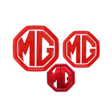 MG MG5 MG6 PRO ZS HS ABS Car Front Grille Head Emblem Rear Badge Steering Wheel Sticker Decal
