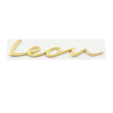 SEAT LEON Logo Metal Car Rear Sticker Decal Emblem Badge