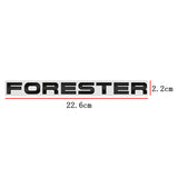 Subaru Forester Metal Letter Car Rear Sticker Decal Emblem Badge