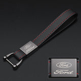 Ford PU Leather Car Logo Keychain
