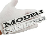 Tesla ModelY Letter Metal Car Rear Sticker Decal Emblem Badge