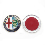 74mm Alfa Romeo Logo Metal Car Front Rear Emblem Badge Decal Sticker