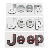 Jeep ABS Car Front Hood Emblem Badge Auto Body Side Sticker Rear Decal