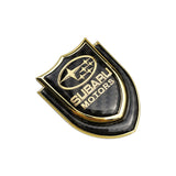Subaru Shield Carbon Fiber Car Rear Sticker Window Emblem Badge Decal