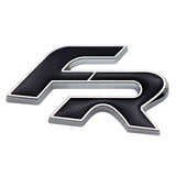 SEAT FR Logo Metal Car Front Hood Grille Emblem Bagde Rear Sticker Decal