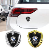 BMW M Power Car Logo Shield Metal Auto Window Sticker Emblem Badge Decal