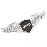 Jeep Angle Wings Metal Car Front Hood Bonnet Sticker Emblem Badge