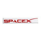 Tesla SpaceX Logo Metal Car Rear Sticker Emblem Badge Decal