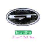 KIA Elliptical Metal Car Window Sticker Emblem Badge Decal