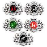 Honda Double Lion Metal Car Rear Sticker Auto Window Emblem Badge Decal