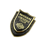 Nissan Shield Carbon Fiber Car Rear Sticker Window Emblem Badge Decal
