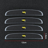 4pcs/set Chevrolet Car Door Mirror Side Anti Collision Sticker Bumper Strips